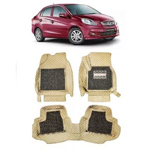 Floor Mats for Amaze old - beige